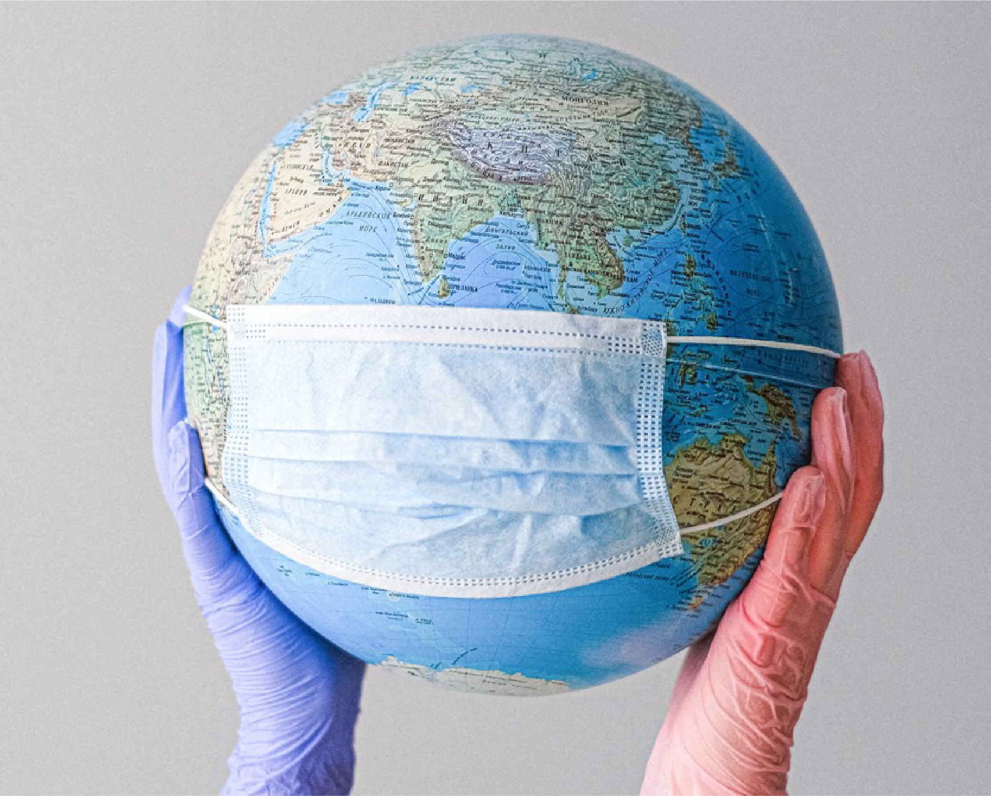 Globe w/ mask